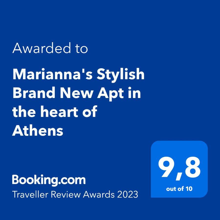 Marianna'S Stylish Brand New Apt In The Heart Of Athens Apartment Exterior foto